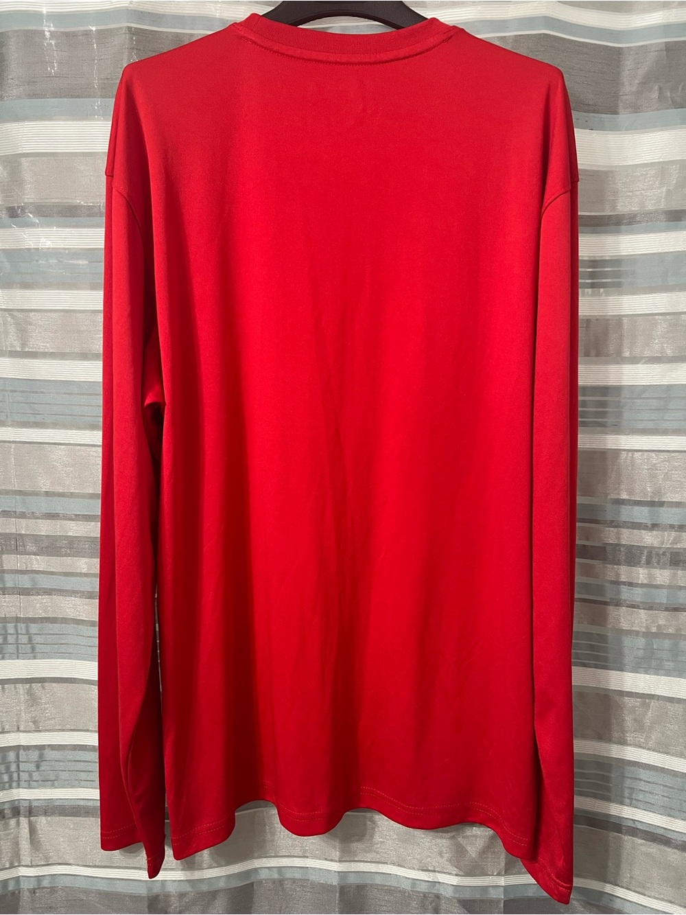 Campus Heritage Nebraska Huskers Red Long Sleeve Performance Tee - Picture 2 of 8